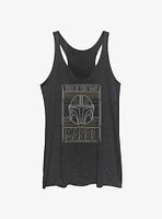 Star Wars The Mandalorian This Is Way Mando Card Girls Tank