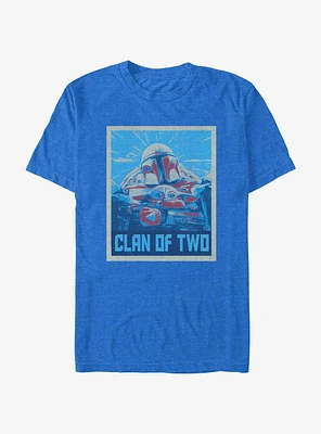 Star Wars The Mandalorian Clan of Two Poster T-Shirt