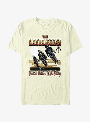 Star Wars the Mandalorian Greatest Warriors of Galaxy T-Shirt