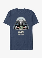 Star Wars The Mandalorian Mando & Grogu Cockpit T-Shirt