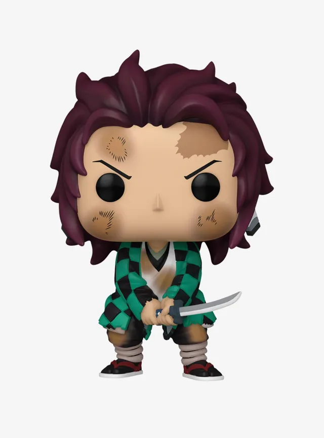 Funko Demon Slayer: Kimetsu No Yaiba Pop Moment Tanjiro & Nezuko Vs. Temple  Demon Vinyl Figure Hot Topic Exclusive