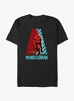 Star Wars The Mandalorian Galaxy's Heroes Logo T-Shirt