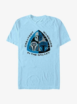 Star Wars The Mandalorian Greatest Warriors Galaxy T-Shirt