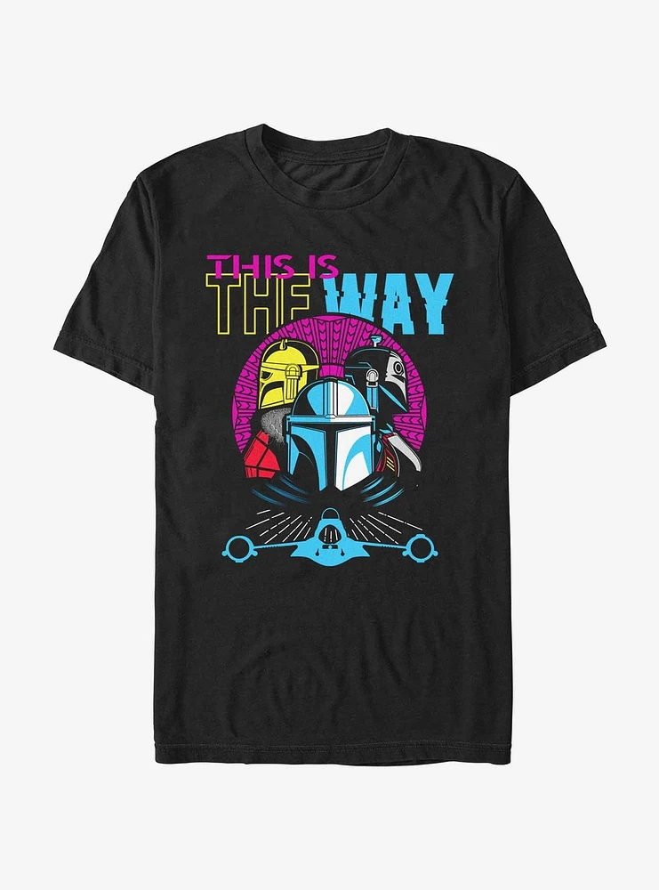 Star Wars The Mandalorian Hyper Sunset This Is Way T-Shirt