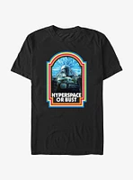 Star Wars The Mandalorian Hyperspace or Bust T-Shirt