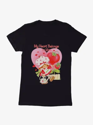 Strawberry Shortcake My Heart  Womens T-Shirt