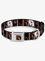 Marvel Comics X-Men Gambit Cards Seatbelt Buckle Dog Collar