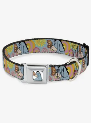 Disney Winnie The Pooh Eeyore Butterfly Seatbelt Buckle Dog Collar