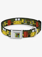 Teenage Mutant Ninja Turtles Party Van Seatbelt Buckle Dog Collar