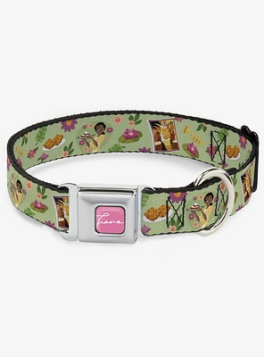 Disney The Princess And Frog Tianas Place Seatbelt Buckle Dog Collar