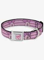 Disney Winnie The Pooh Piglet Expression Seatbelt Buckle Dog Collar