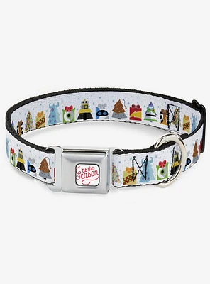 Disney Pixar Character Holiday Gifts Seatbelt Buckle Dog Collar