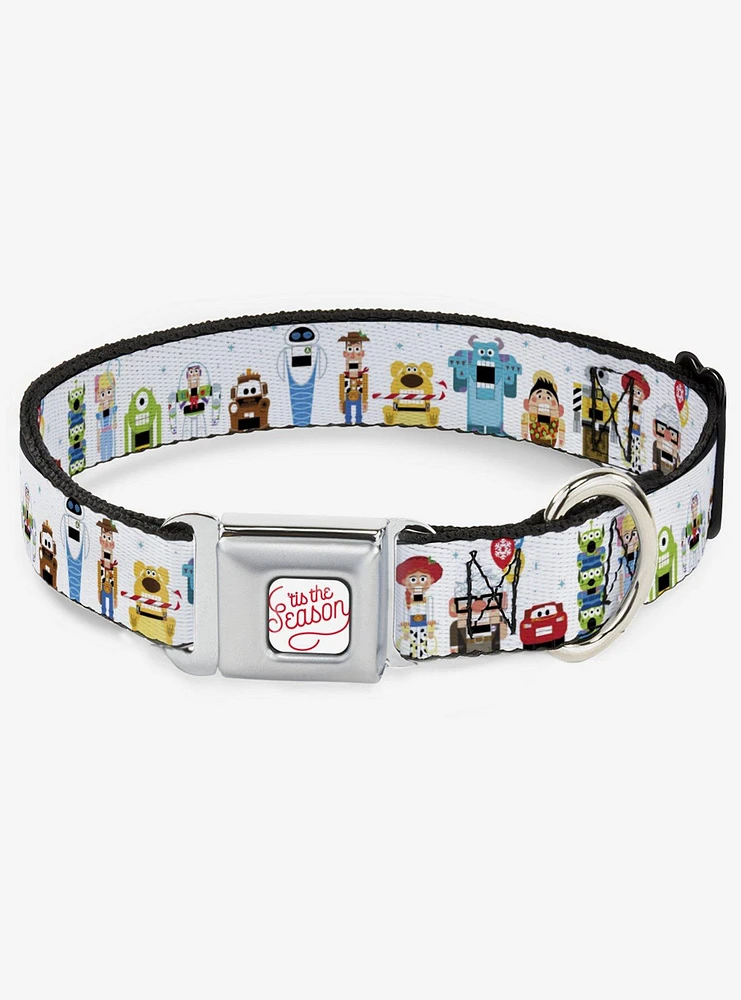 Disney Pixar Characters Nutcracker Seatbelt Buckle Dog Collar
