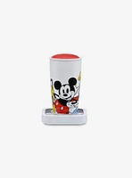 Disney Mickey & Friends Glass Top Mug Warmer With 16 Ounce Mug