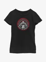 Star Wars The Mandalorian Hyperspace Flight Academy Badge Youth Girls T-Shirt