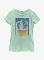 Star Wars The Mandalorian Legendary Warriors Bo-Katan Kryze and Din Djarin Youth Girls T-Shirt