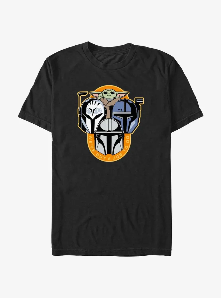 Star Wars The Mandalorian Bounty Hunters We've Got A Job To Do T-Shirt