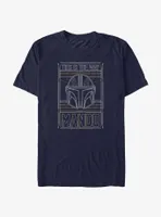 Star Wars The Mandalorian This Is Way Mando Card T-Shirt