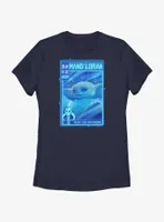 Star Wars The Mandalorian Grogu Poster Womens T-Shirt