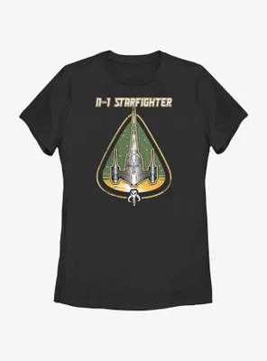 Star Wars The Mandalorian N-1 Starfighter Mod Womens T-Shirt