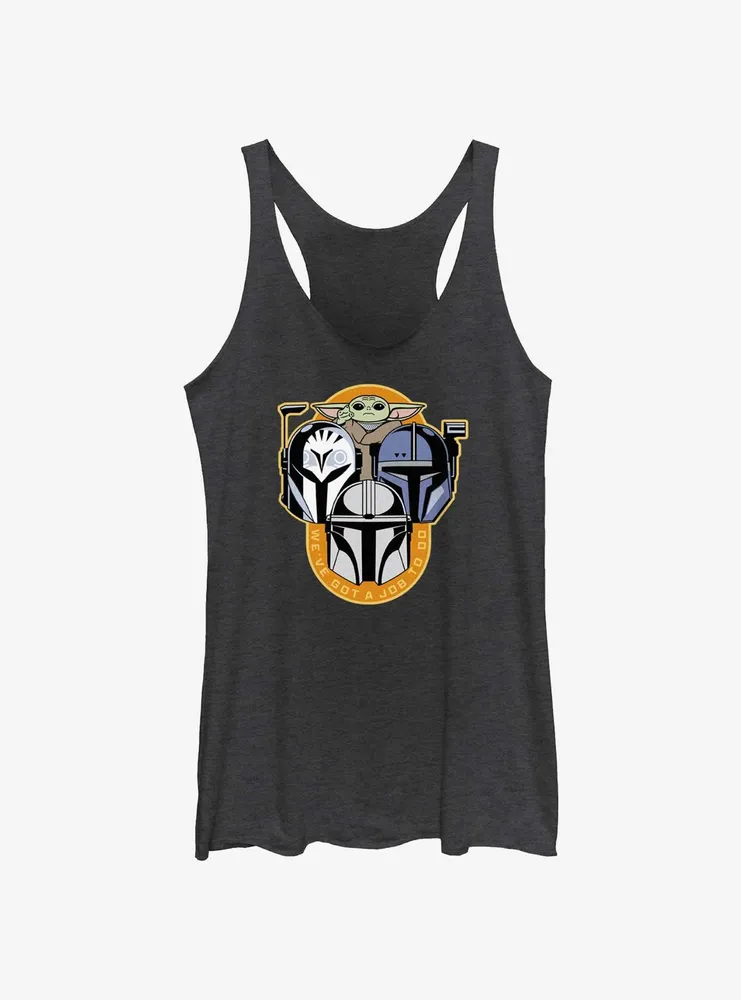 Star Wars The Mandalorian Bounty Hunters We've Got A Job To Do Womens Tank Top