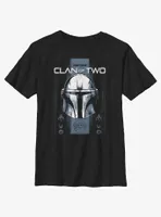 Star Wars The Mandalorian Clan of Two Youth T-Shirt