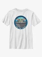 Star Wars The Mandalorian Grogu Use Force Youth T-Shirt