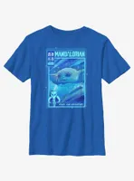 Star Wars The Mandalorian Grogu Poster Youth T-Shirt