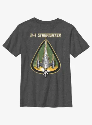 Star Wars The Mandalorian N-1 Starfighter Mod Youth T-Shirt