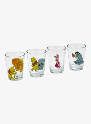 Winnie the Pooh Characters Mini Glass Set