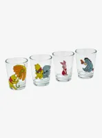 Winnie the Pooh Characters Mini Glass Set