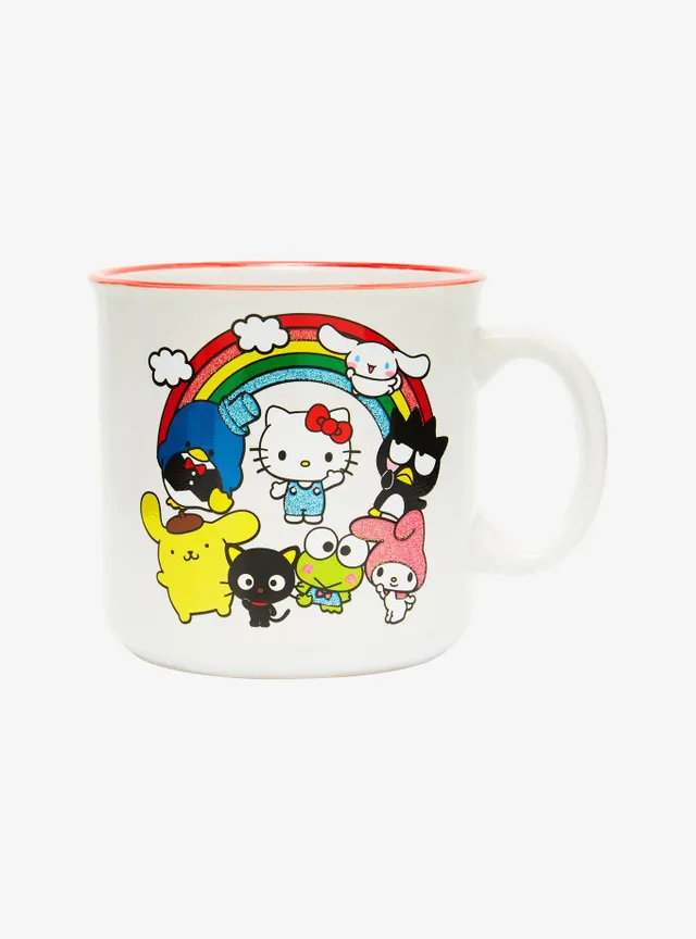 Hello Kitty Face 20oz Tazza camper in ceramica