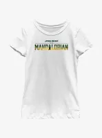 Star Wars The Mandalorian Desert Sunset Logo Youth Girls T-Shirt