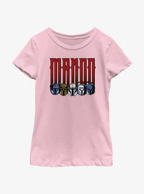 Star Wars The Mandalorian Mando Youth Girls T-Shirt