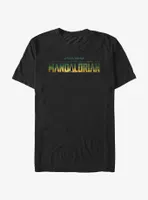 Star Wars The Mandalorian Desert Sunset Logo T-Shirt