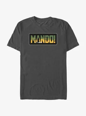 Star Wars The Mandalorian Mando Badge T-Shirt