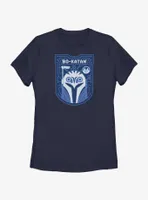 Star Wars The Mandalorian Bo-Katan Crest Womens T-Shirt