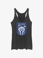 Star Wars The Mandalorian Bo-Katan Crest Womens Tank Top