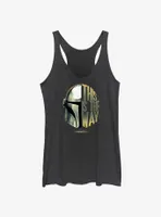 Star Wars The Mandalorian This Is Way Helmet Split Womens Tank Top