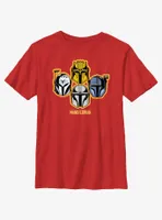 Star Wars The Mandalorian Don't Remove Helmet Youth T-Shirt