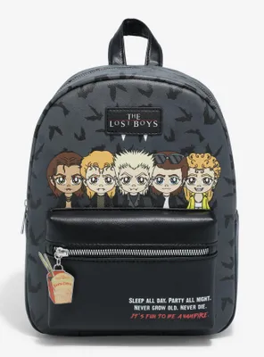 The Lost Boys Chibi Characters Mini Backpack