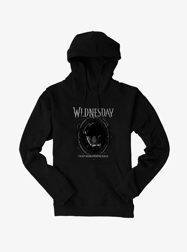 Wednesday I'm Not Weird Hoodie