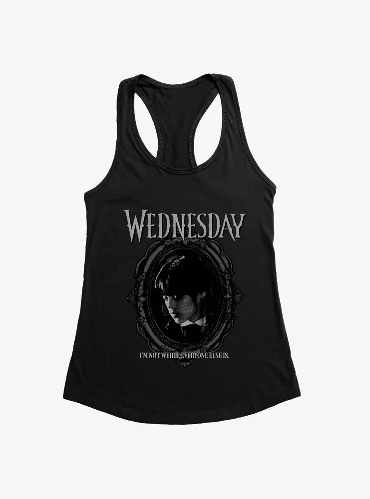 Wednesday I'm Not Weird Womens Tank Top