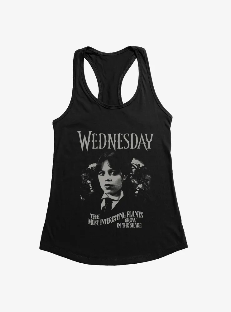 Wednesday Most Interesting Plants Womens Tank Top