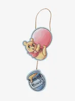 Disney Winnie the Pooh Floating Pooh & Hunny Hanging Wall Sign