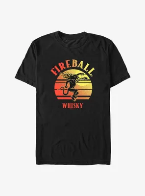 Fireball Whisky Sunset T-Shirt