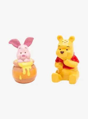 Disney Winnie the Pooh Piglet & Pooh Bear Salt & Pepper Shaker Set