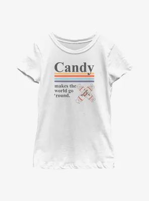 Tootsie Roll Candy World Youth Girls T-Shirt