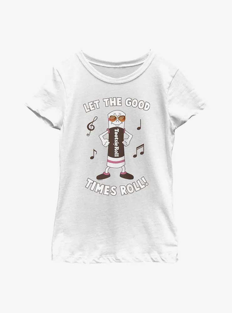 Tootsie Roll Let The Good Times Youth Girls T-Shirt