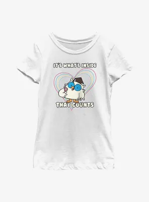 Tootsie Roll It's Whats Inside That Counts Youth Girls T-Shirt